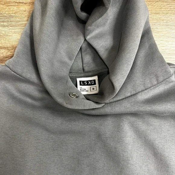 LKSD Hoddie Oversized Women’s Size Medium Gray - Picture 7 of 12